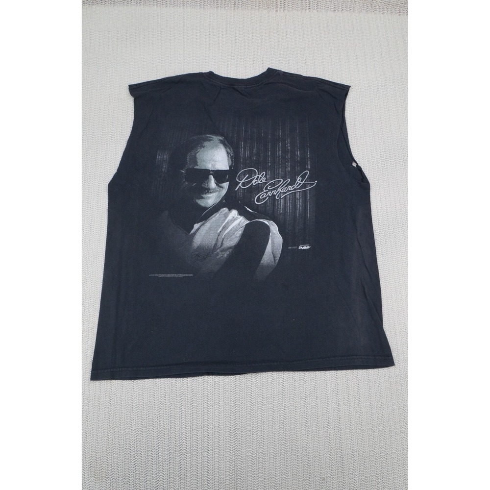 NASCAR Dale Earnhardt Shirt Mens Extra Large Black Sleeveless NASCAR 2010